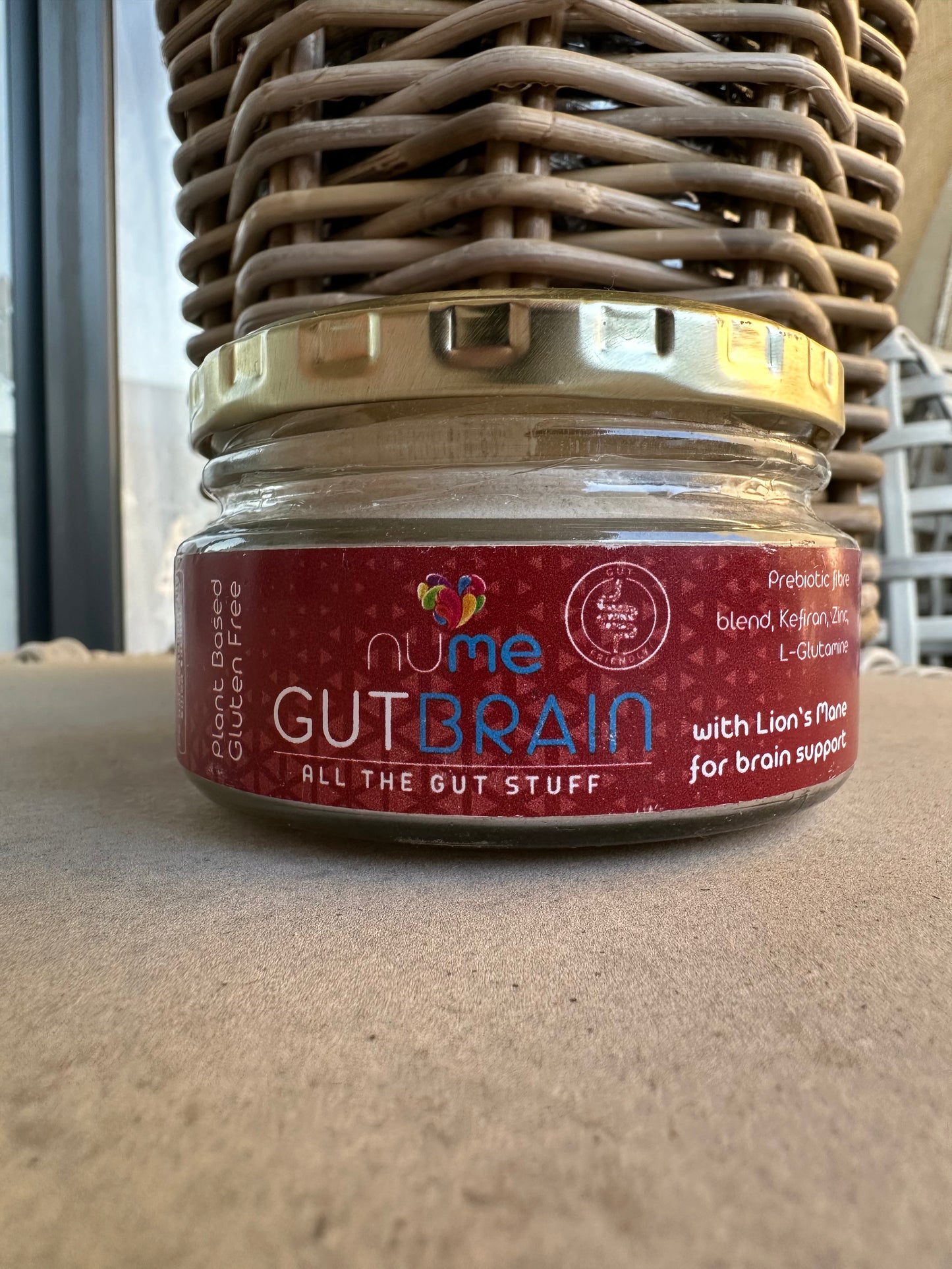 Gut Brain Prebiotic Powder by NuMe