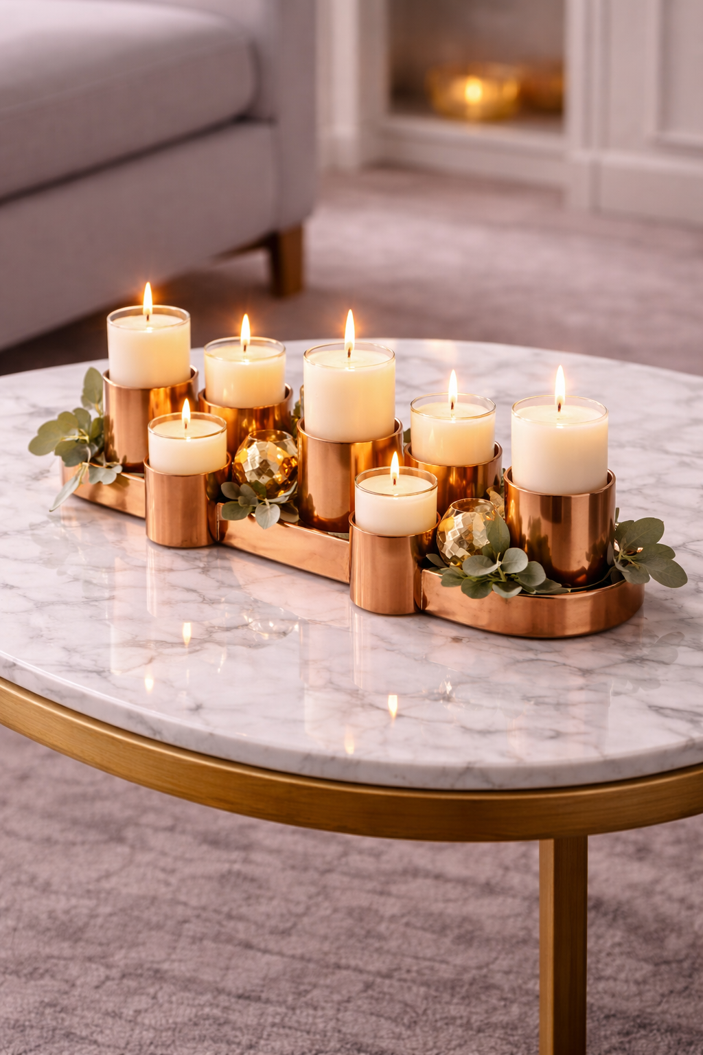 Signature Copper Candle Holder