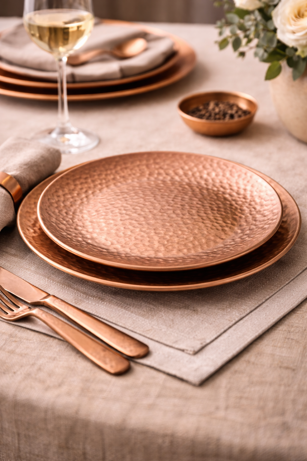Signature Copper Dining Set
