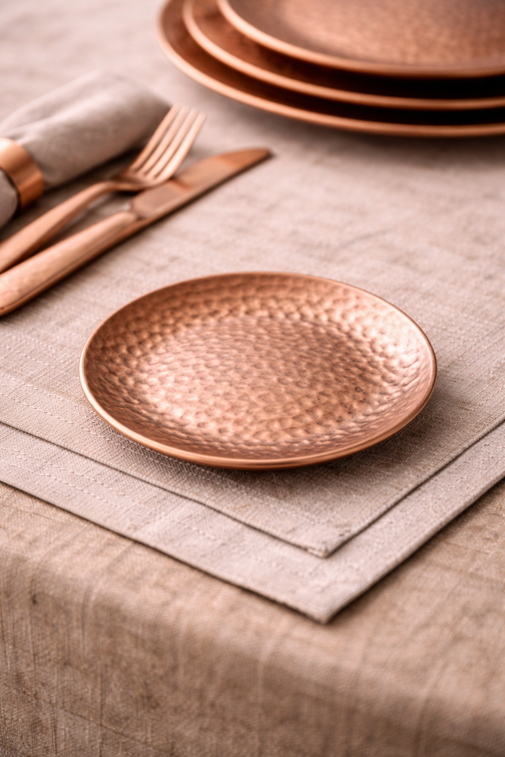 Signature Copper Dining Set