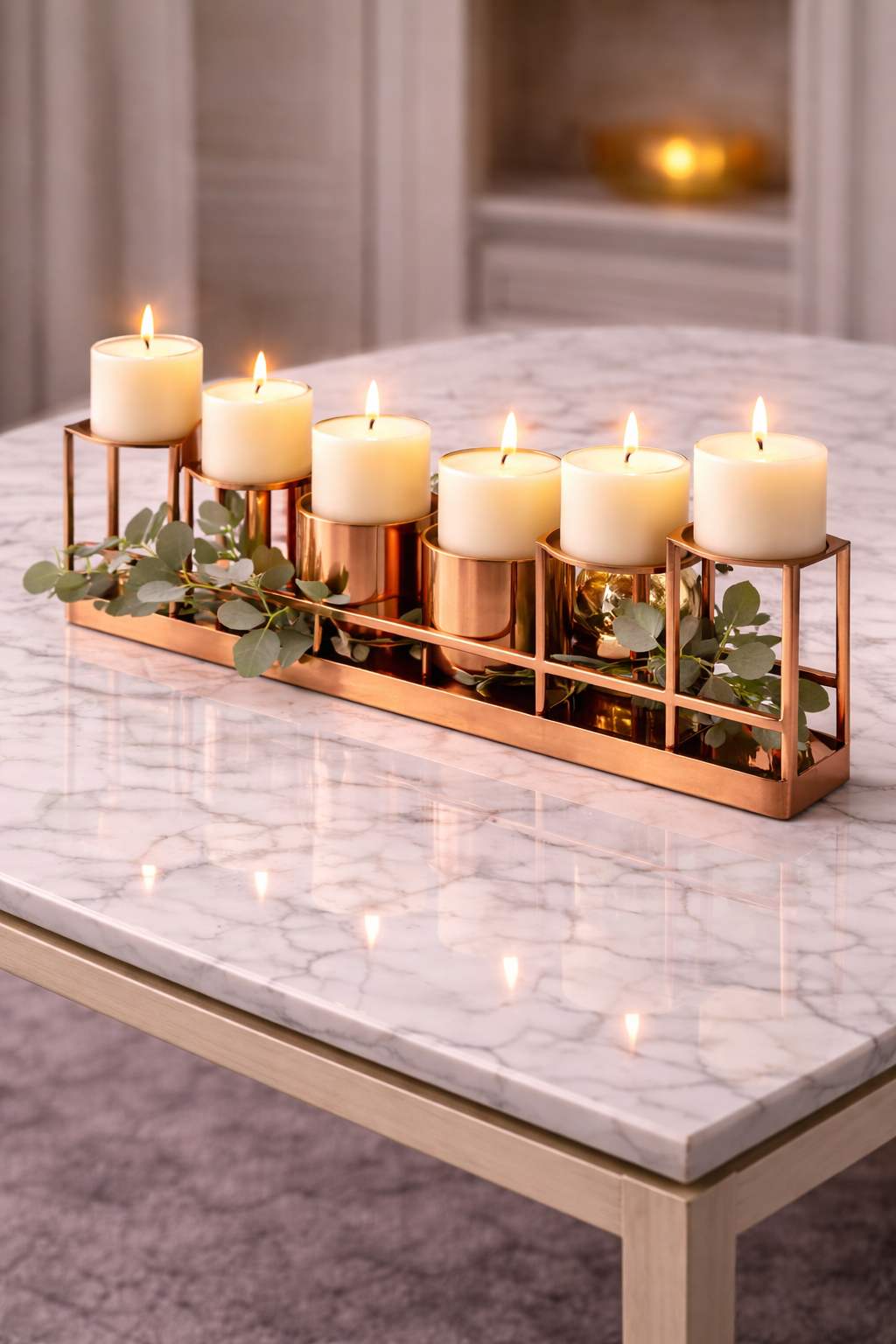 Signature Copper Candle Holder