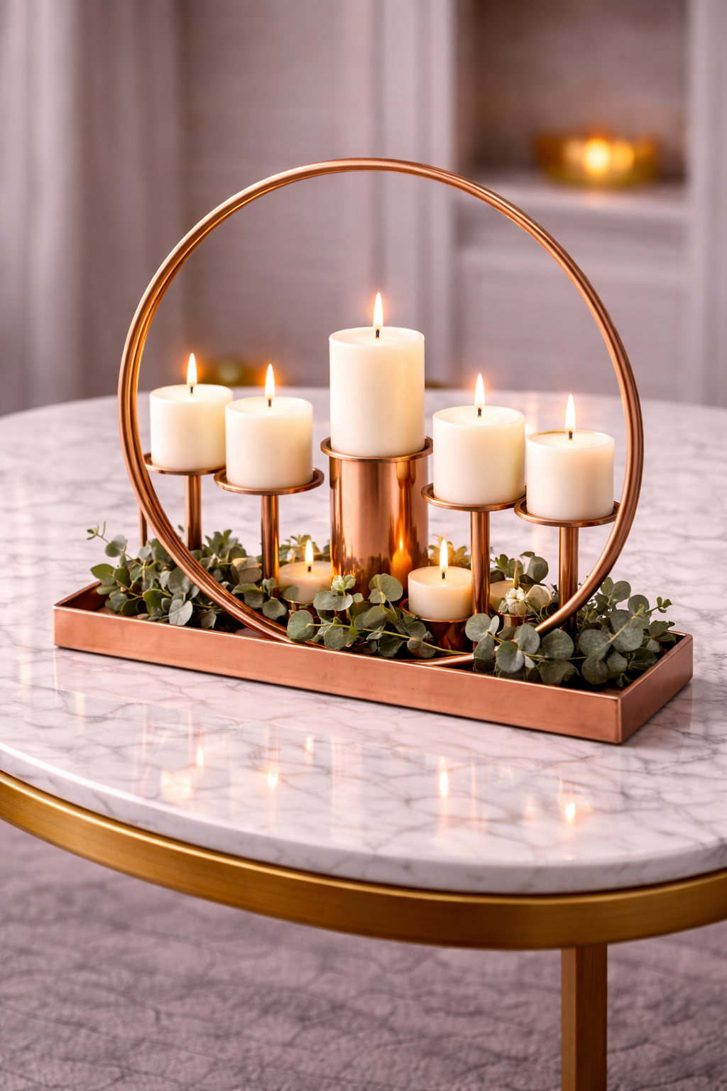 Signature Copper Candle Holder