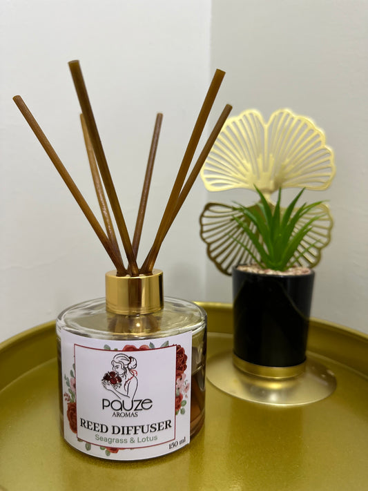 Seagrass & Lotus Reed Diffuser by Pauze Aromas & Scents