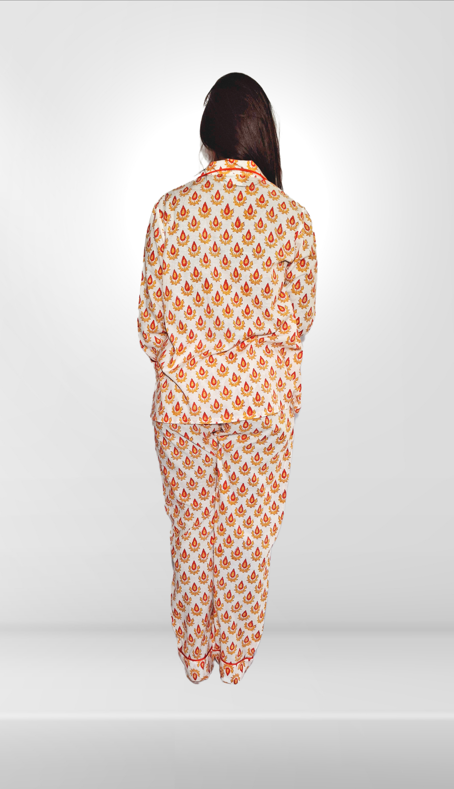 Athena Flower Long Set by Global Inspired Threads