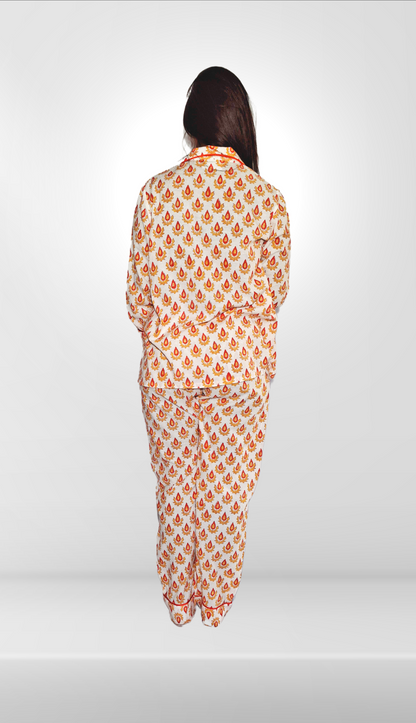 Athena Flower Long Set by Global Inspired Threads