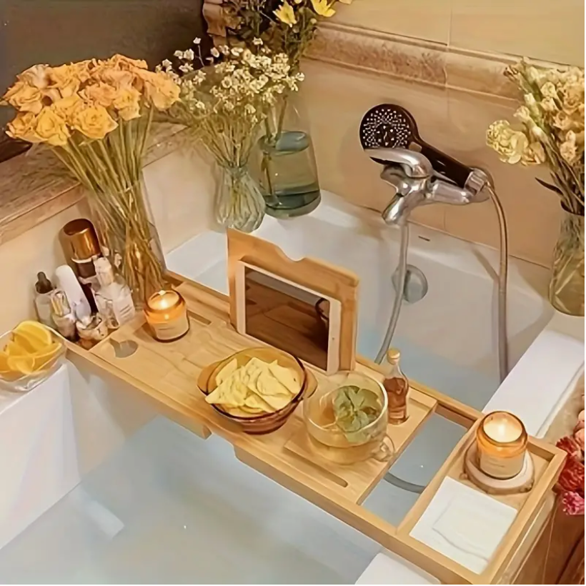BamBoost® Luxury Bath Caddy