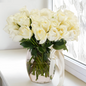 White Roses by Amen's Exquisite Florist