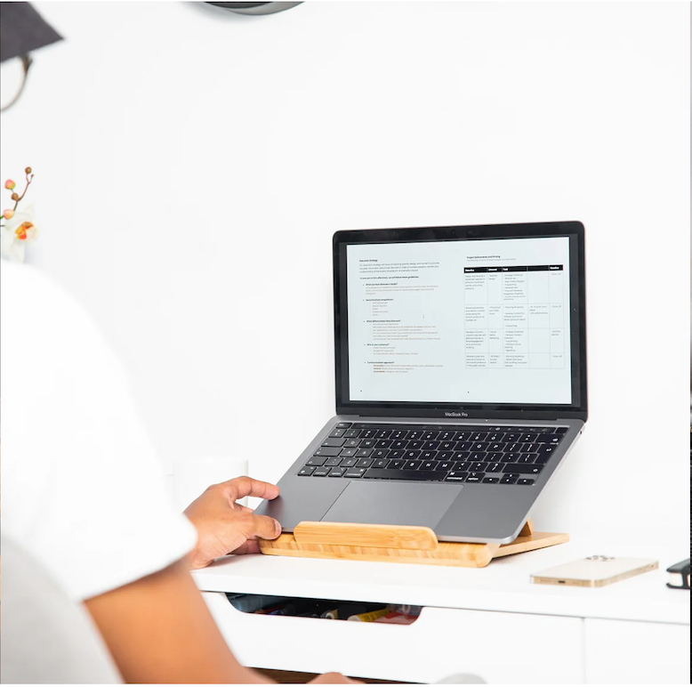 BamBoost® Portable Laptop Stand
